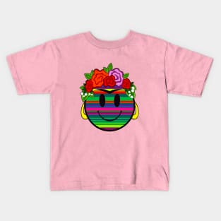 Happy Face Frida Kids T-Shirt